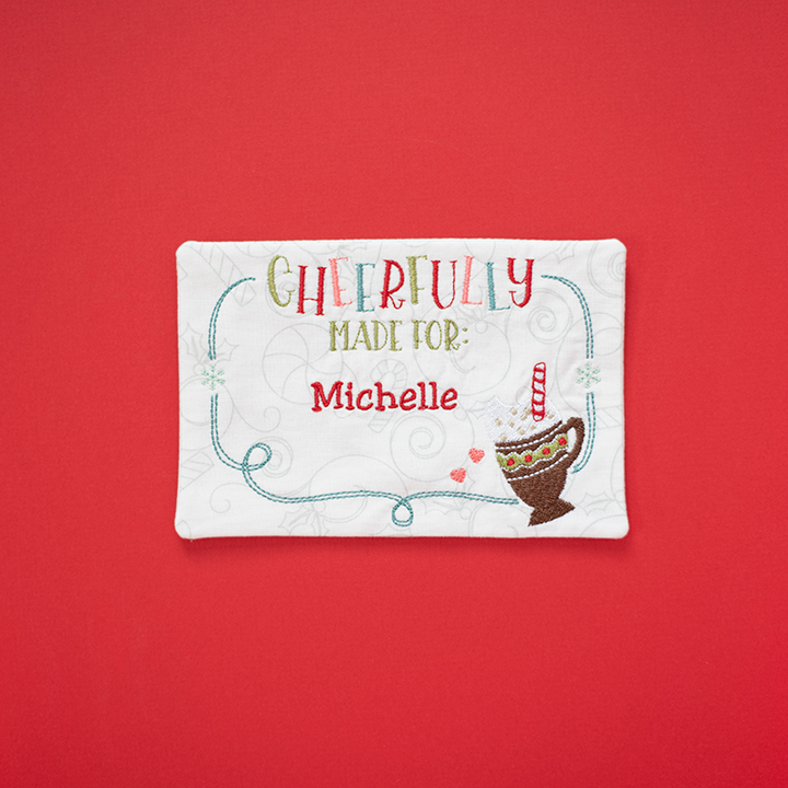 Cheerfully Made Quilt Label