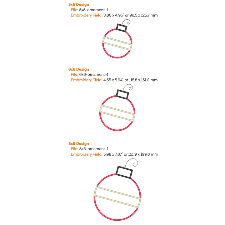 Ornament Applique 1 (Digital Download)