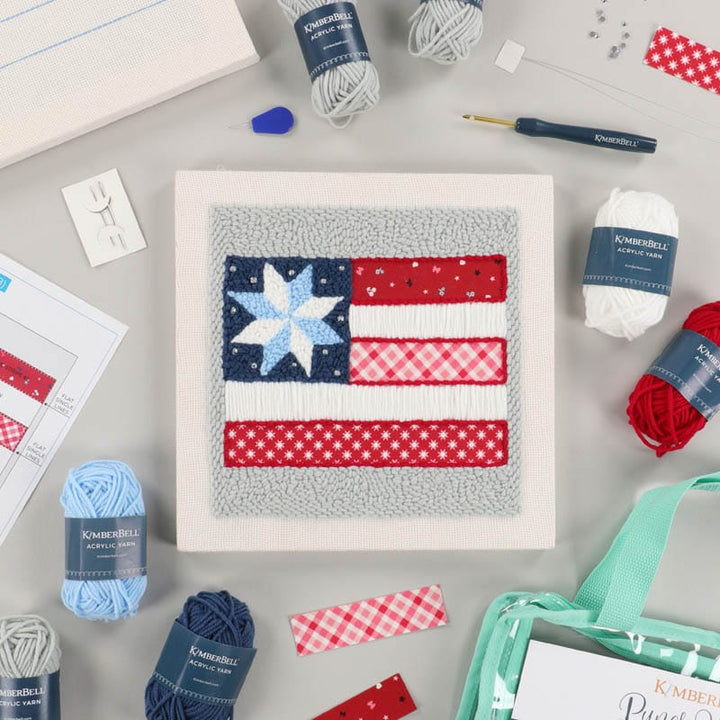 Stars & Stripes Forever Punch Needle Plus Kit