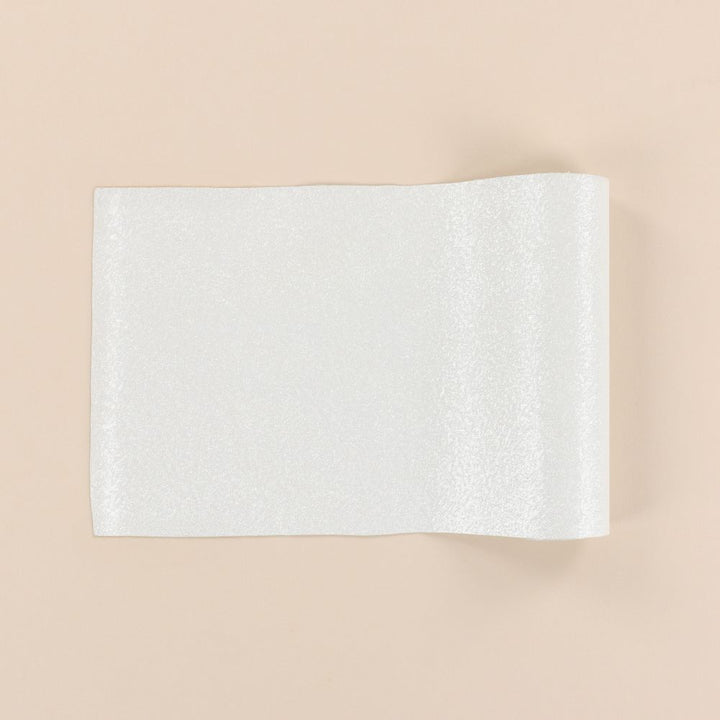 Pearl Shimmer Embroidery Leather