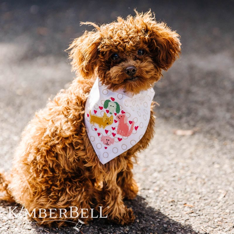 Playful Pet Kerchiefs (Digital Download) | Kimberbell