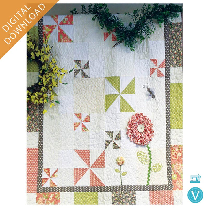 Dancing Pinwheels Quilt