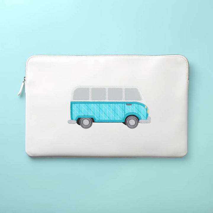 Retro Camper Van Applique 1 (Digital Download)