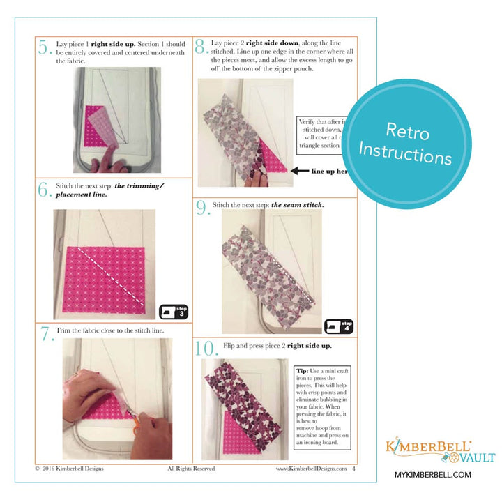 Jeanette Zipper Pouch: Small, Medium, Large and Jumbo