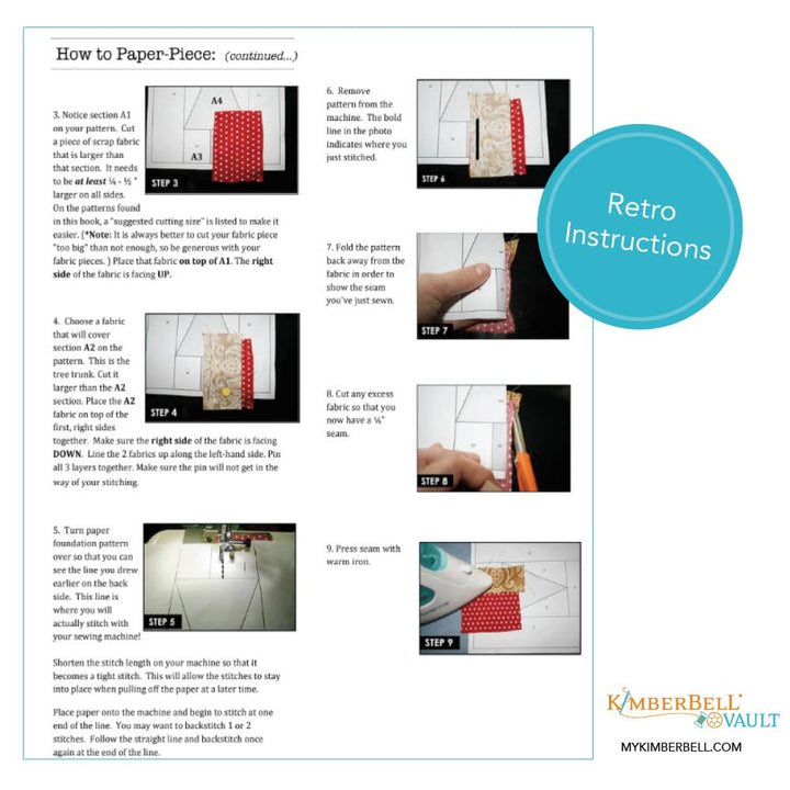 KDVT2018 Red Hot! Hot Pad Retro Instructions