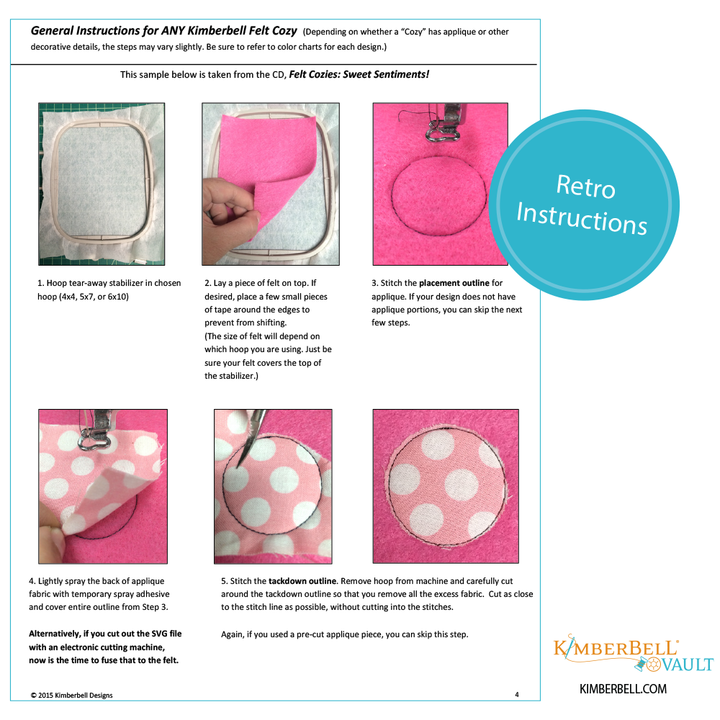 Felt Cozies For Fall