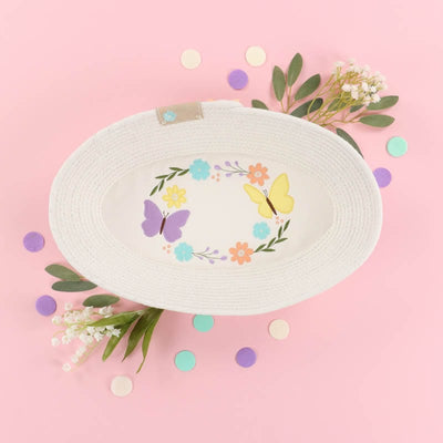 Butterfly Rope Bowl - Machine Embroidery Project Kit