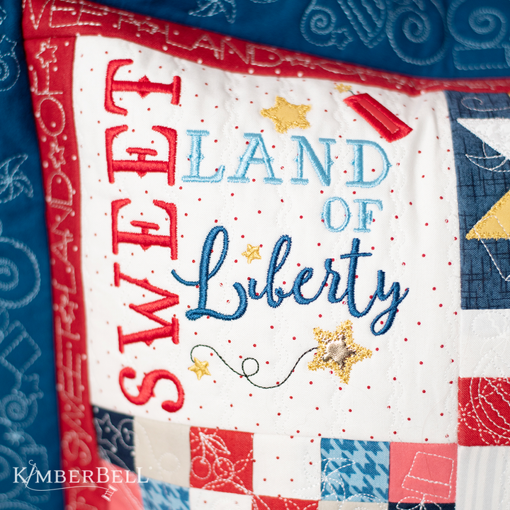 Sweet Land of Liberty 22x22" Pillow
