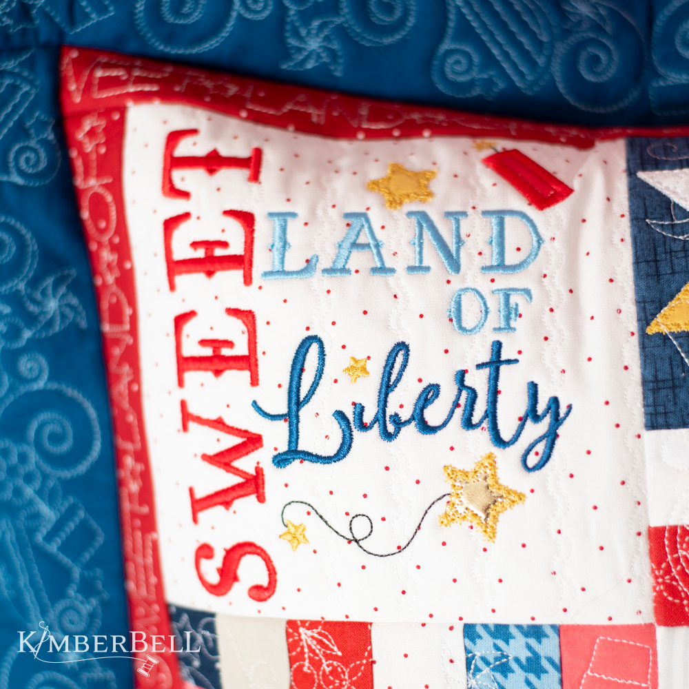 Sweet Land of Liberty 22x22" Pillow