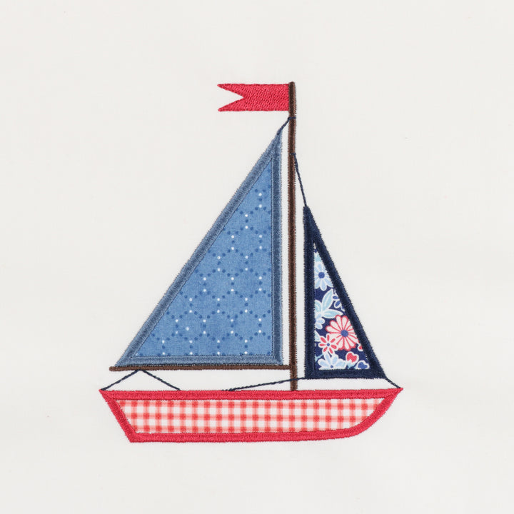 Sailboat Applique 1 (Digital Download)