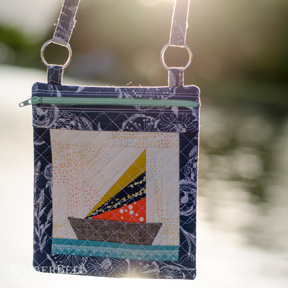 Crossbody Bag: Sailboat