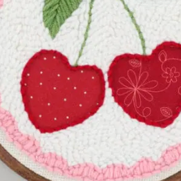 Life is Cherry Sweet - Punch Needle Plus Kit