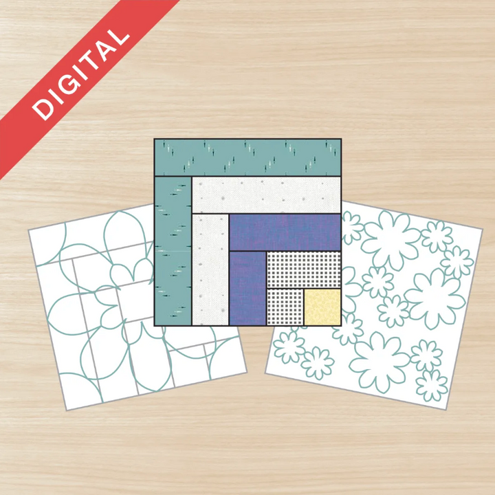 July 2025 Quarter Log Cabin (Digital)