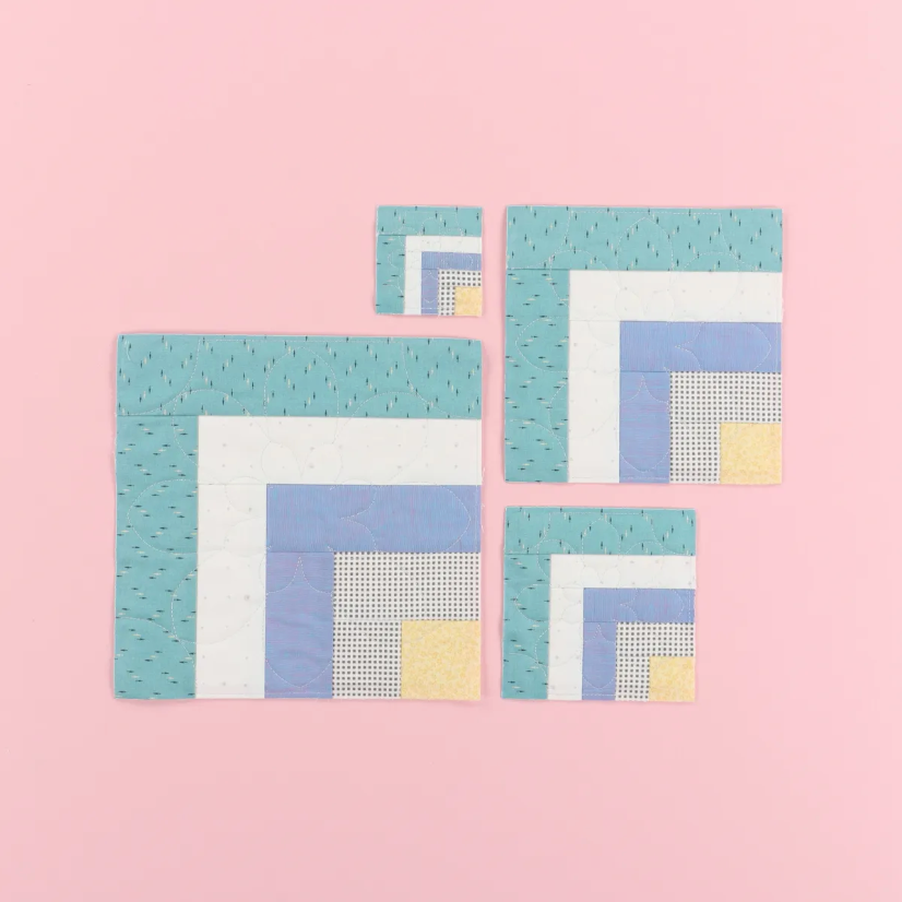 July 2025 Quarter Log Cabin (Digital)