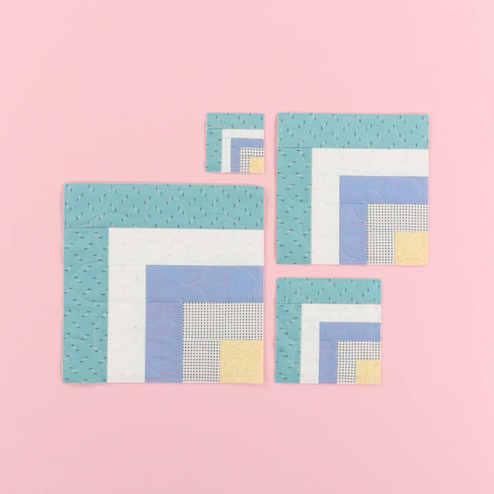 July 2025 Quarter Log Cabin (Digital)