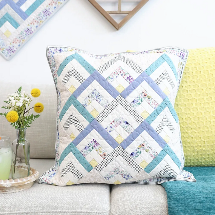 July 2025 Quarter Log Cabin (Digital)