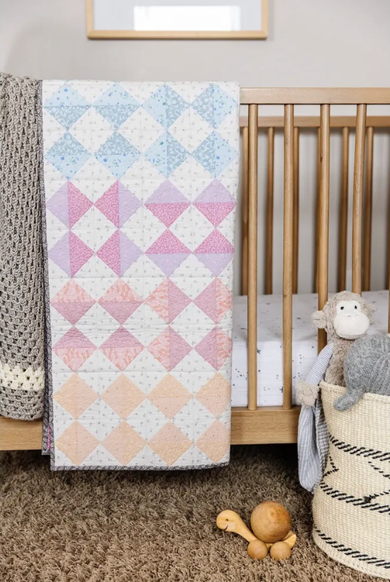 Perfectly Pieced Baby Quilt Pattern (Freebie)
