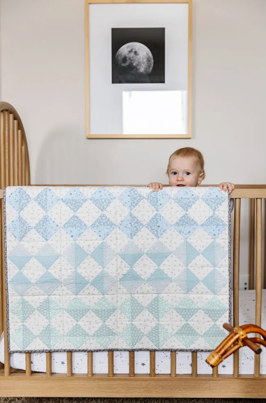 Perfectly Pieced Baby Quilt Pattern (Freebie)