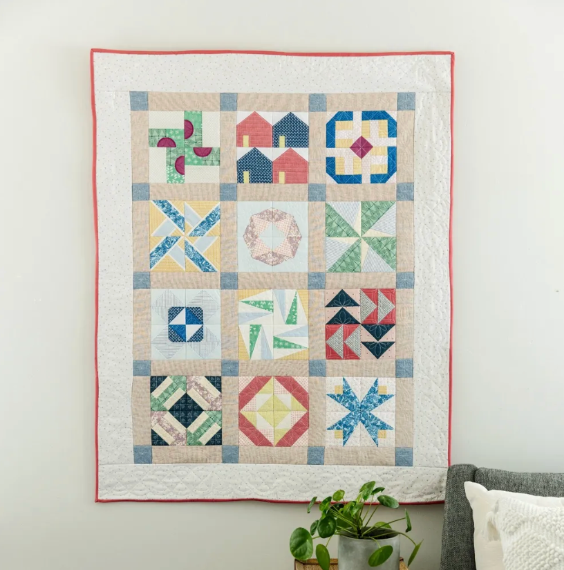 2023 Sampler Quilt Digital Pattern (Freebie)