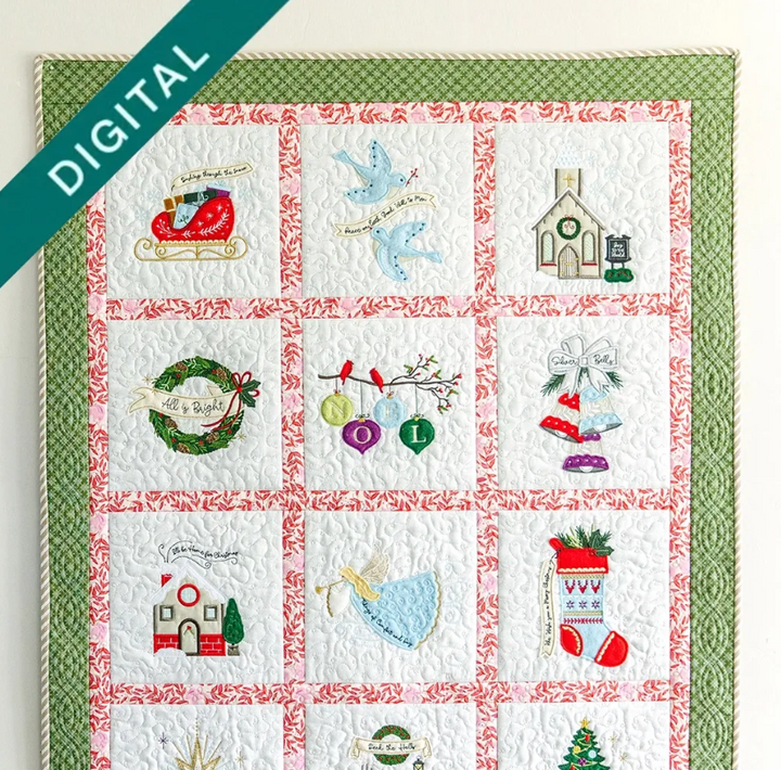 Sing Noel Wall Hanging Digital Pattern (Freebie)