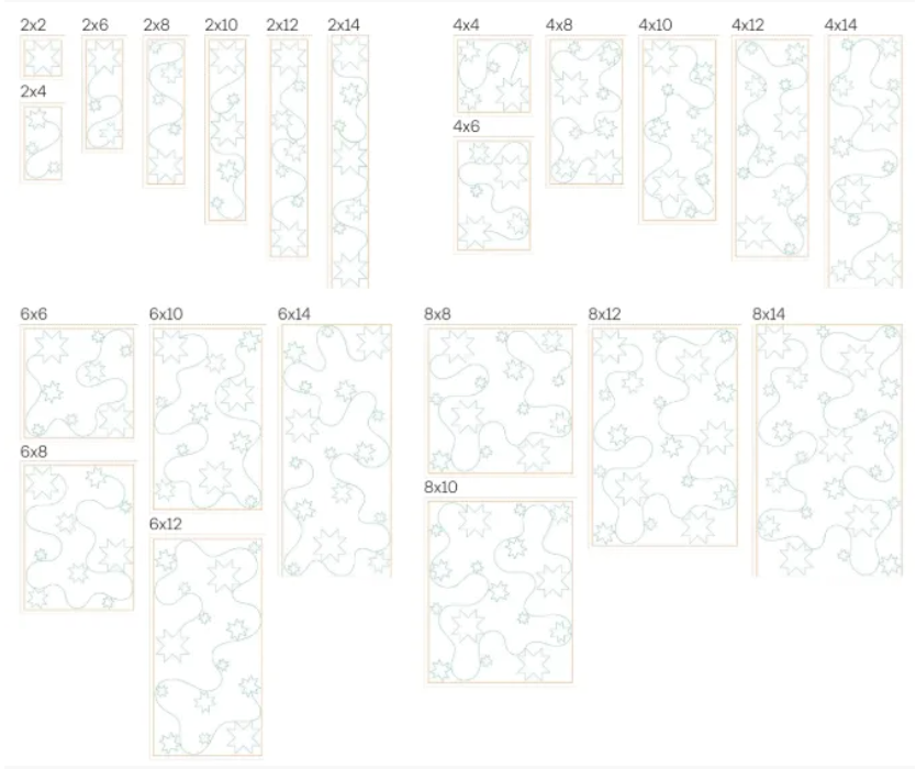 February 2025 Quarter Star Block (Digital)