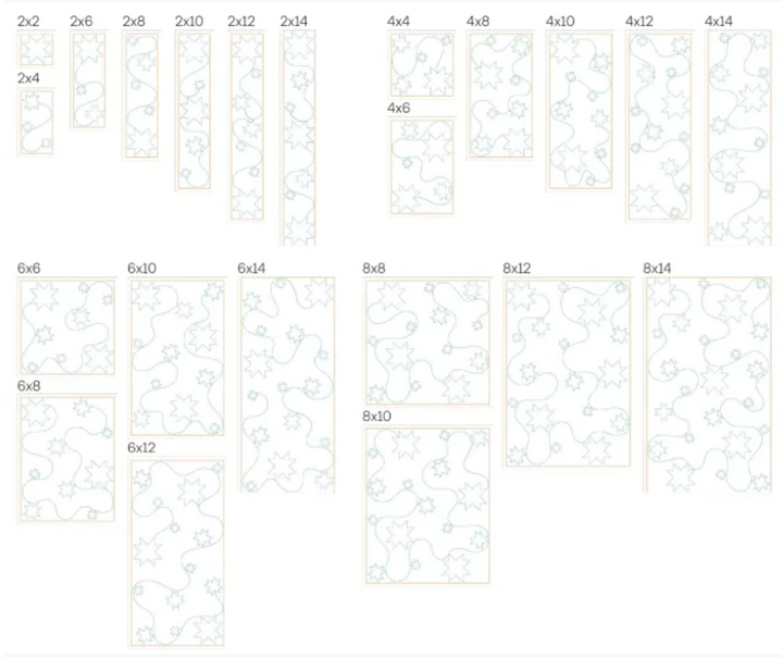 February 2025 Quarter Star Block (Digital)