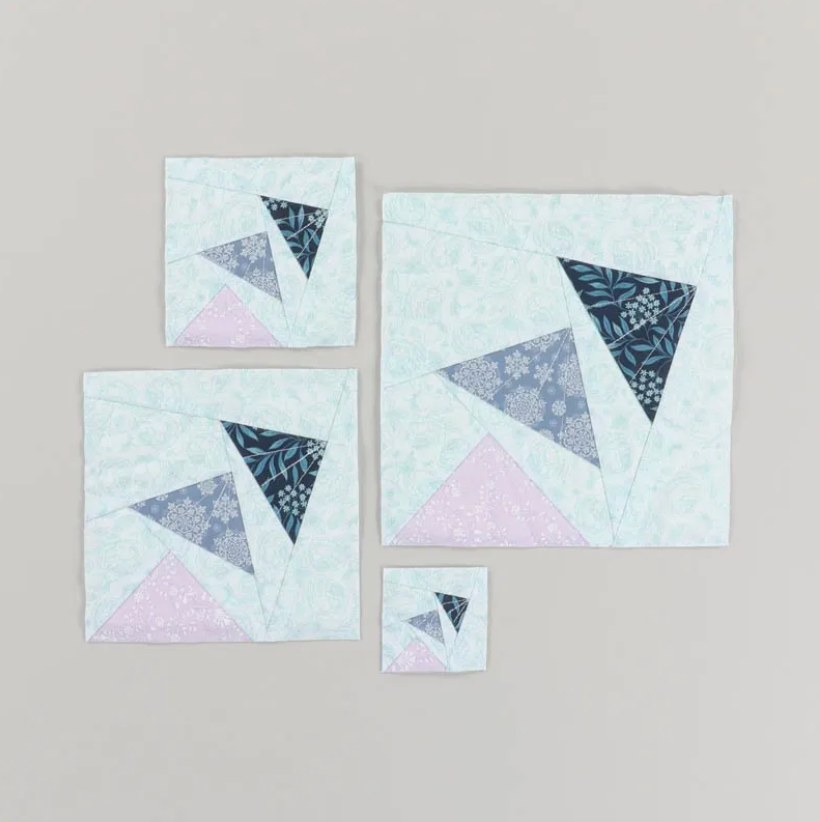 December 2024 Circling Geese Block (Digital)