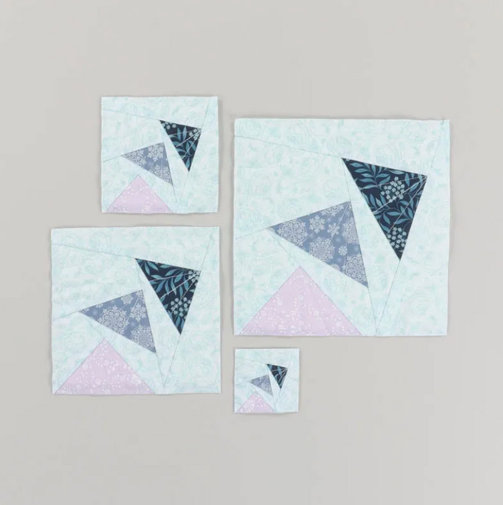 December 2024 Circling Geese Block (Digital)