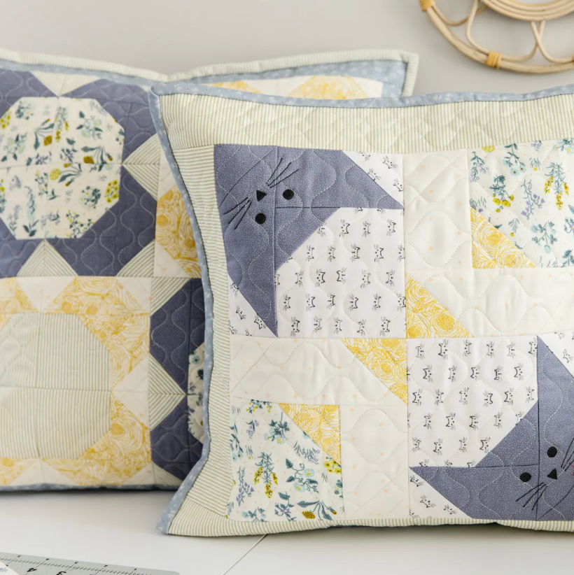 June 2024 Purr-fect Petals Block (Digital)