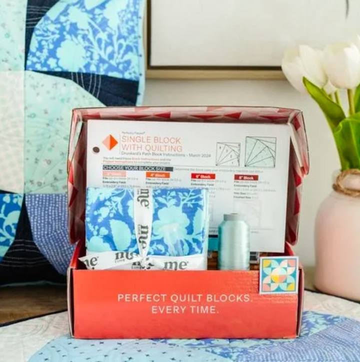 March 2024 Drunkards Path Block (Doorstep)