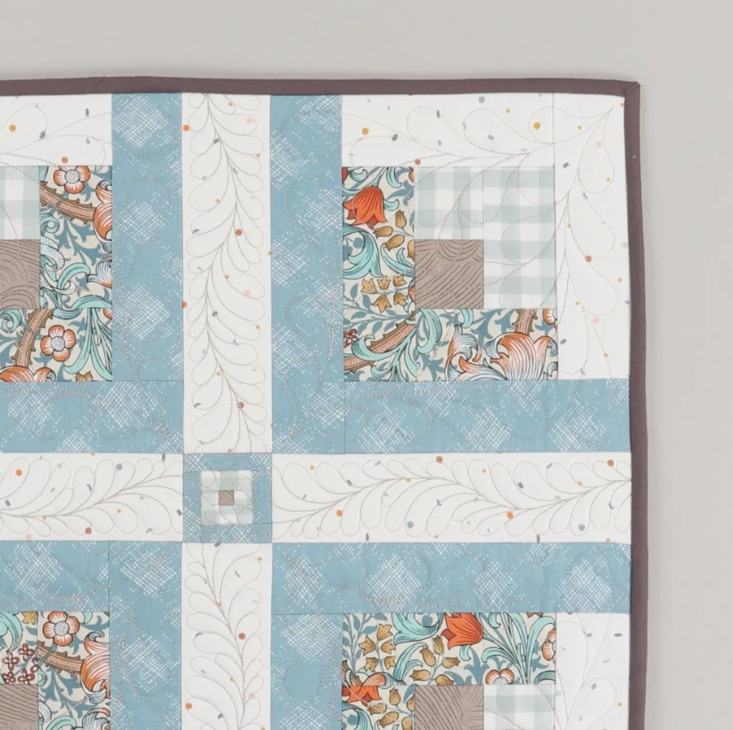 January 2024 Log Cabin Block (Digital)