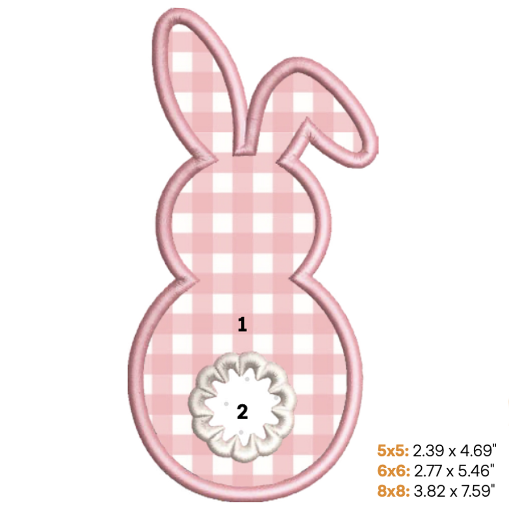 Bunny Applique 1 (Digital Download)