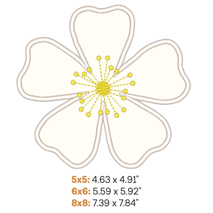 Blossom Applique 1 (Digital Download)