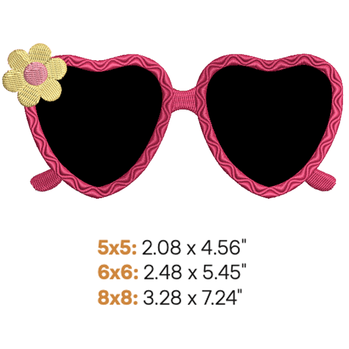 Sunglasses Applique 1 (Digital Download)