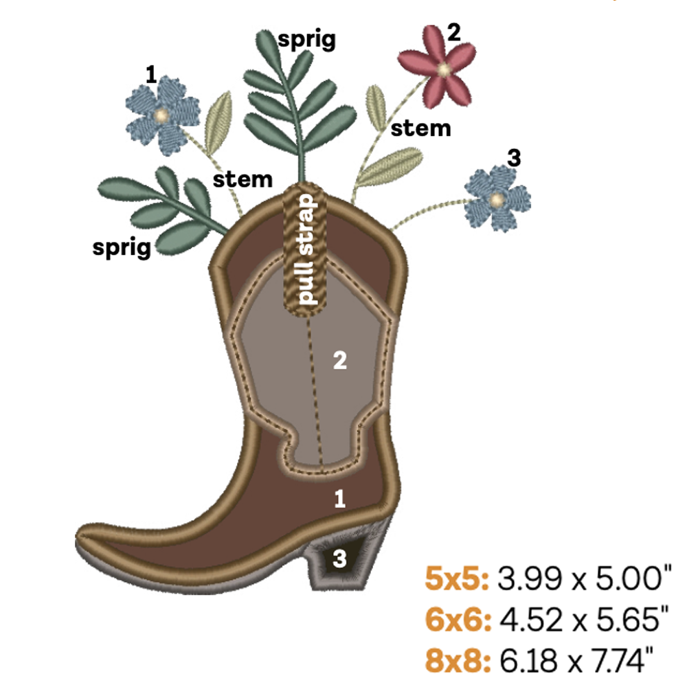 Shoe Applique 1 (Digital Download)