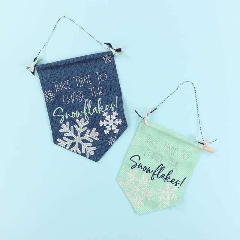 Pennants & Banners: Smitten with Snow