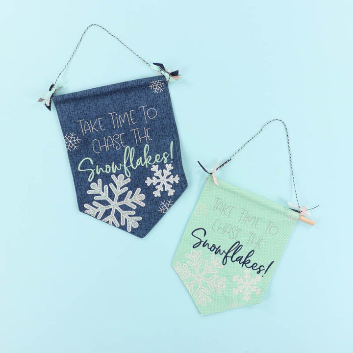Pennants & Banners: Smitten with Snow