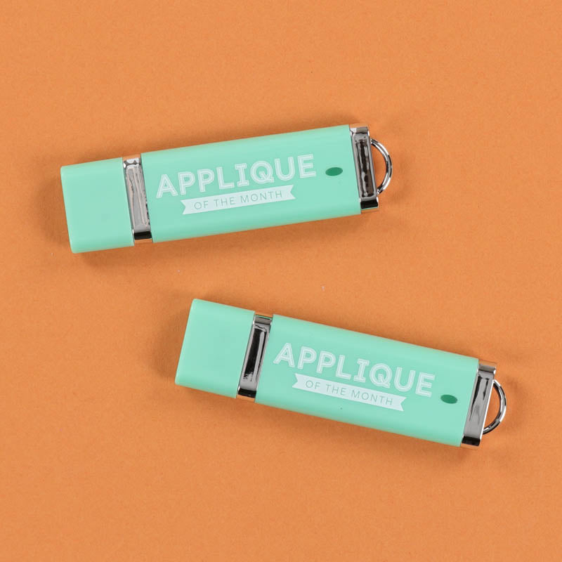 Applique of the Month Blank USB (2 Pack)