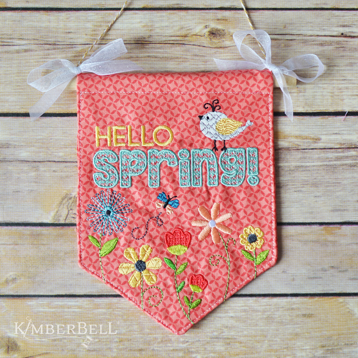 Pennants & Banners: Hello Spring