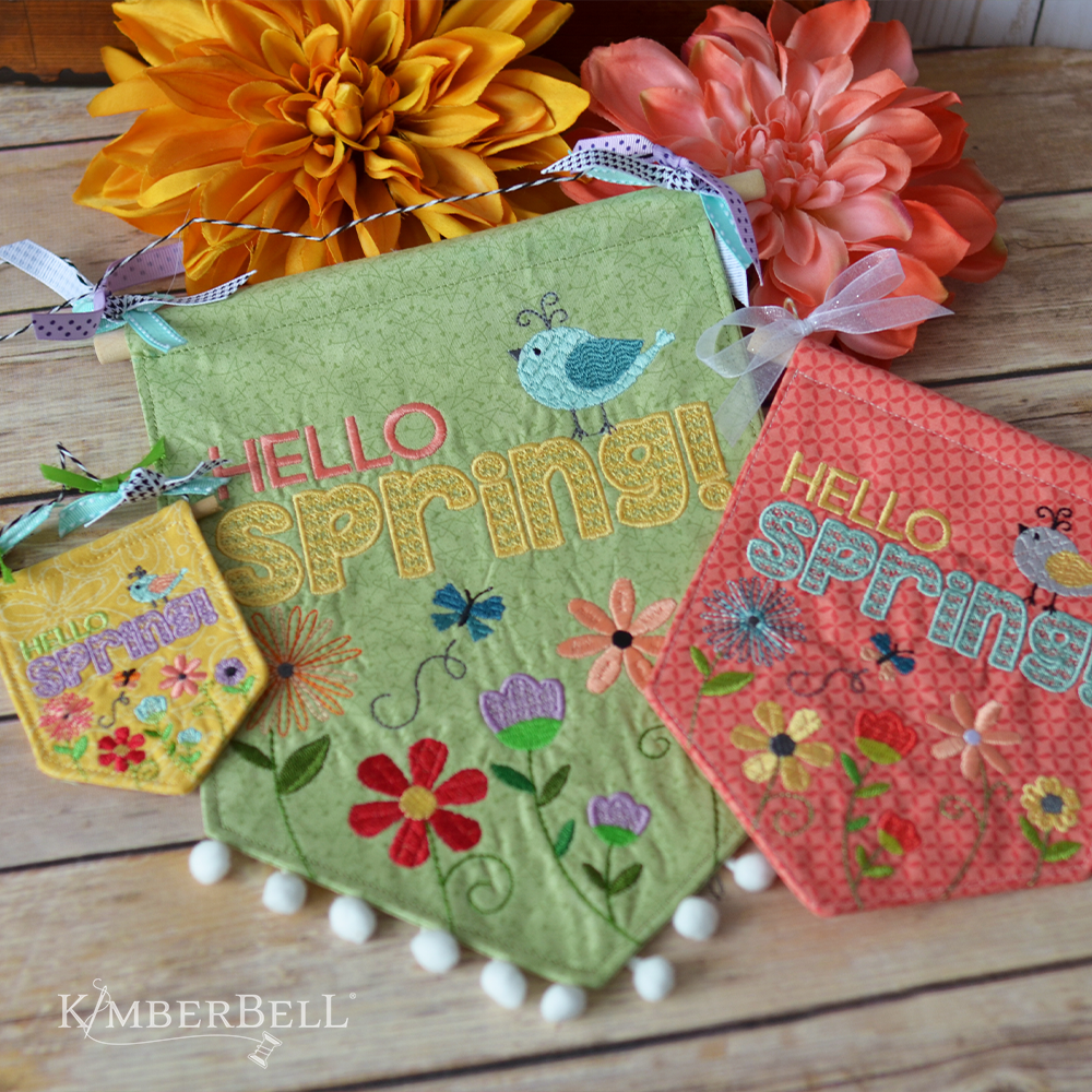 Pennants & Banners: Hello Spring