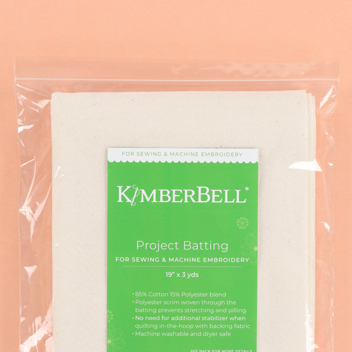 Kimberbell Project Batting, 19" x 3yd