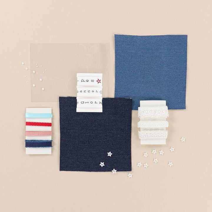 Star-Spangled Beauty Ladder Quilt Embellishment Kit