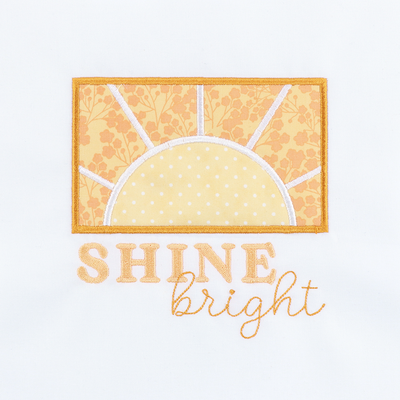 Sunshine Applique 1 (Digital Download)
