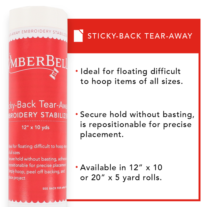 Sticky-Back Tear-Away