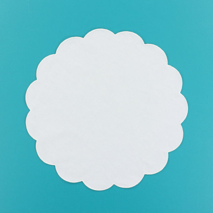 Scalloped Table Round Blank