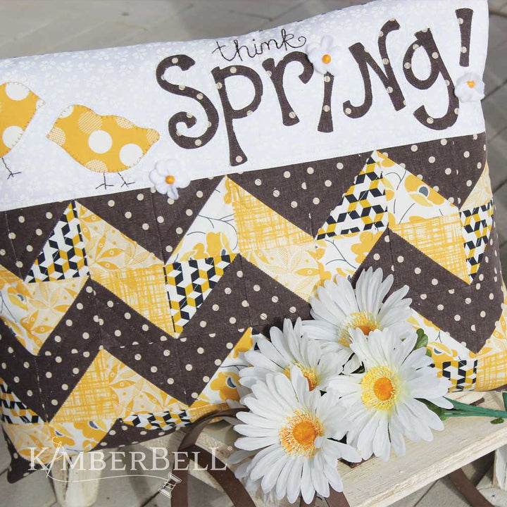 Think Spring Pillow