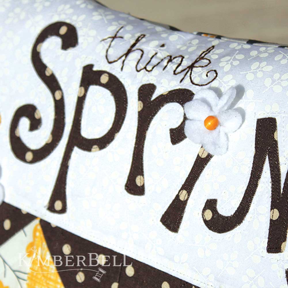 Think Spring Pillow