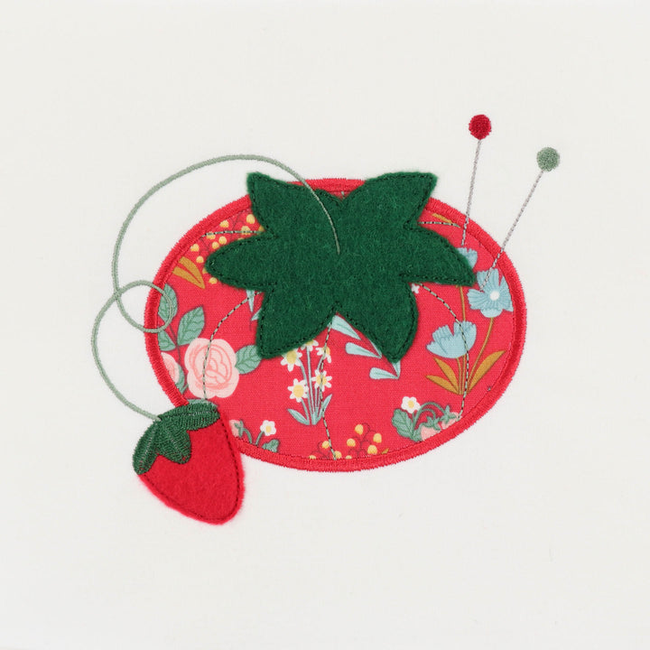 Tomato Pincushion Applique 1 (Digital Download)