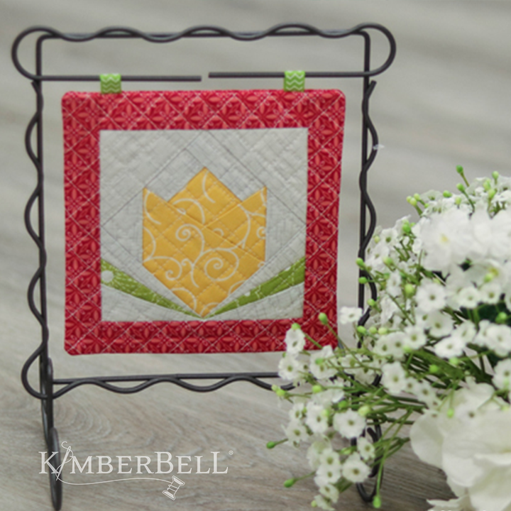 Machine Embroider by Number: Tulip