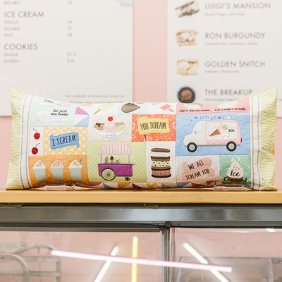 Two Scoops Bench Pillow